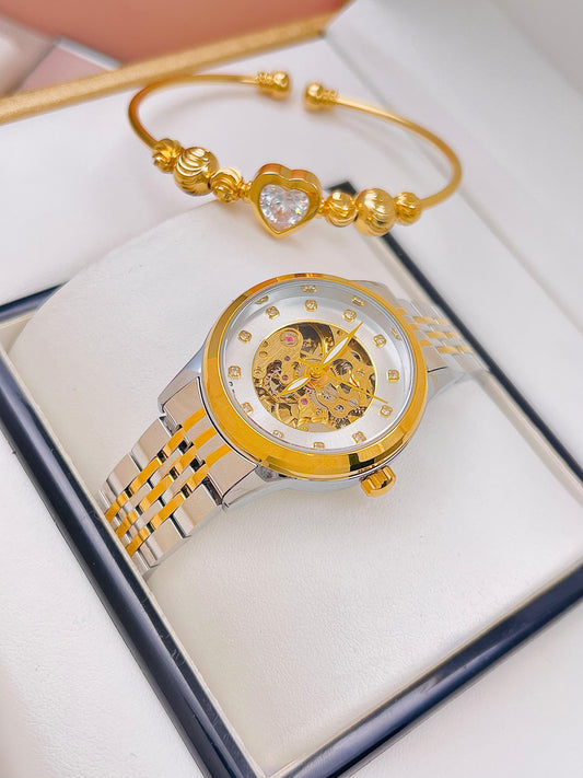 G Force Automatico Dama + 🎁 Pulsera en Covergold✨💫