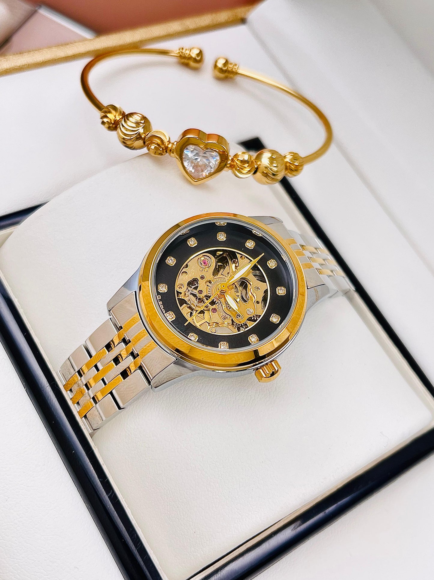 G Force Automatico Dama + 🎁 Pulsera en Covergold✨💫